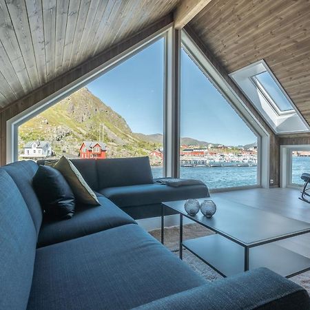 Seafront New Cabin In Lofoten Ballstad Exteriör bild