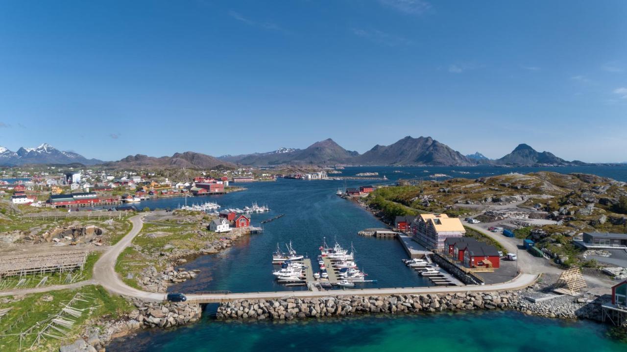 Seafront New Cabin In Lofoten Ballstad Exteriör bild