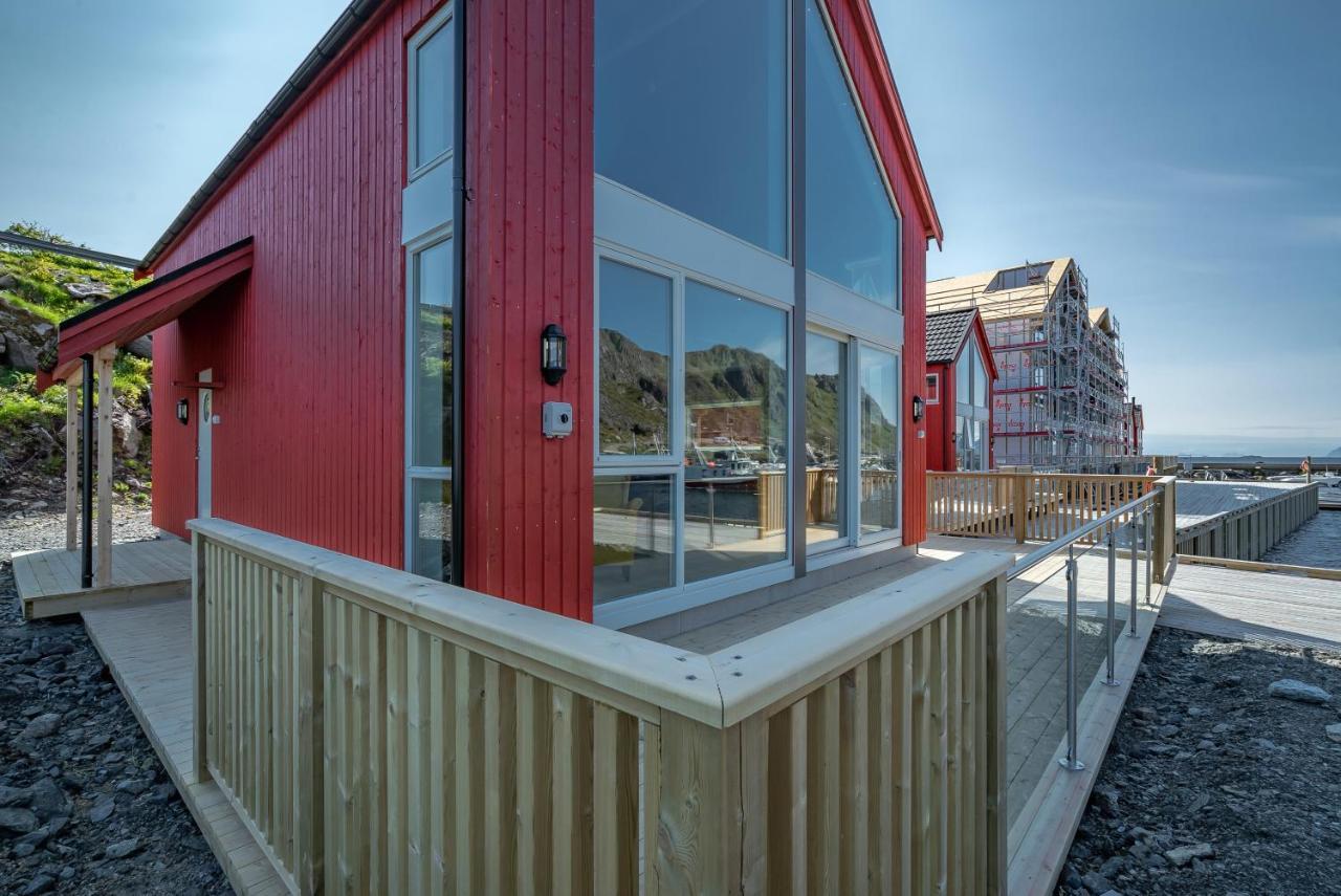 Seafront New Cabin In Lofoten Ballstad Exteriör bild
