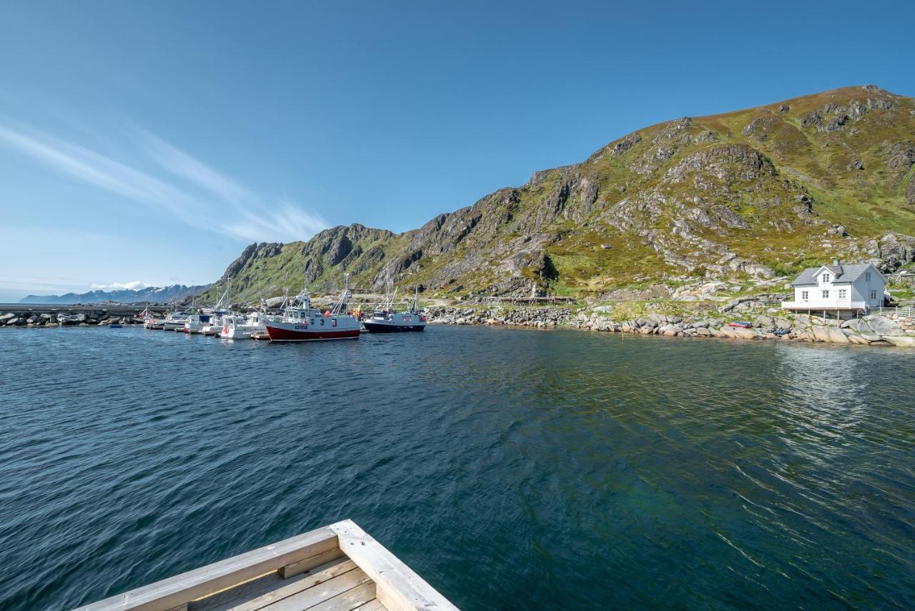 Seafront New Cabin In Lofoten Ballstad Exteriör bild
