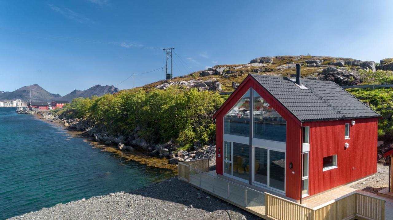 Seafront New Cabin In Lofoten Ballstad Exteriör bild