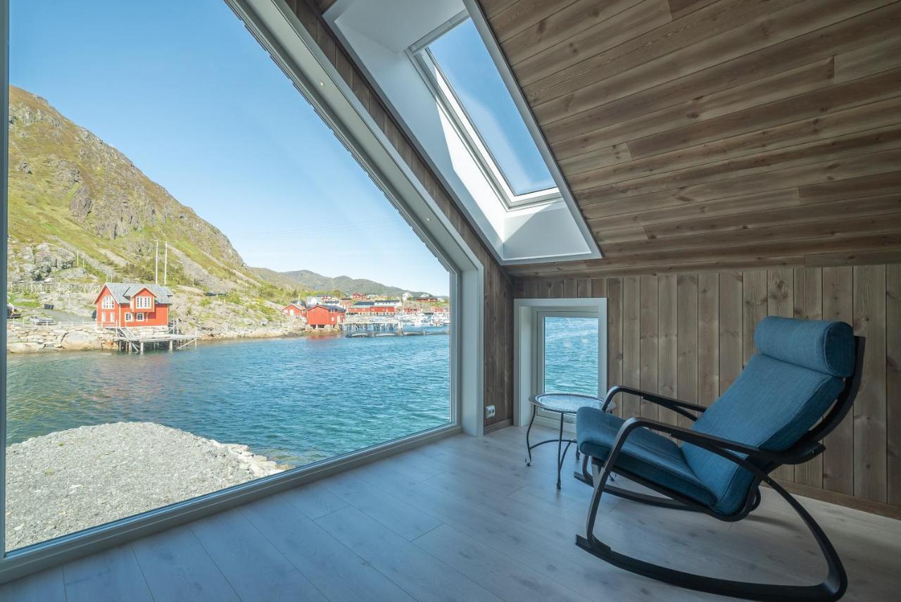 Seafront New Cabin In Lofoten Ballstad Exteriör bild